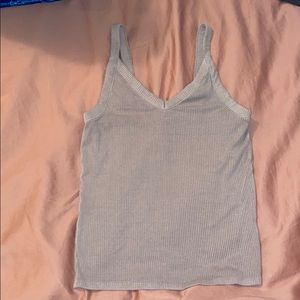 ribbed AE tank top